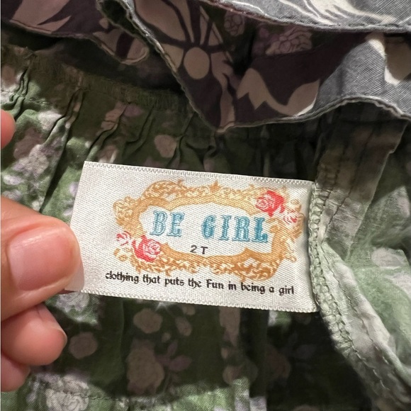 Be Girl Clothing Canary & Pink Halter Tieback Ruffle Dress Size 2T Boho Cute - Picture 8 of 8